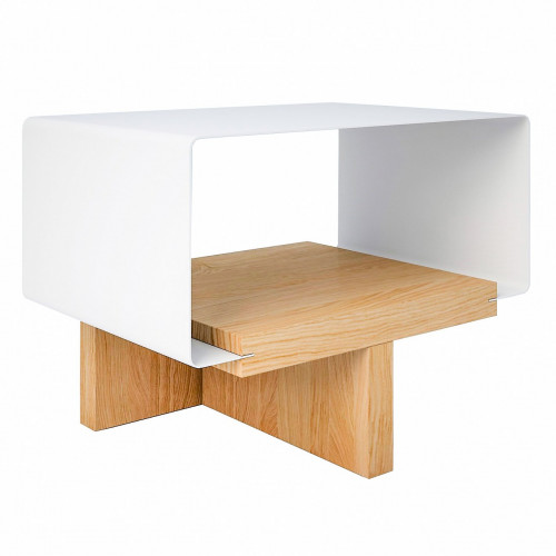 тумбочка прикроватная белая tesla-а в Нижневартовске