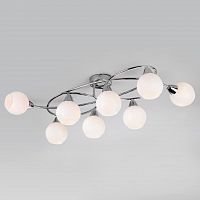 потолочная люстра eurosvet whitney 30133/8 хром в Нижневартовске