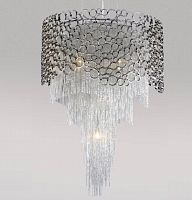 подвесной светильник crystal lux hauberk sp-pl8 d60 матовый никель в Нижневартовске