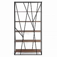 стеллаж powell black американский орех в Нижневартовске