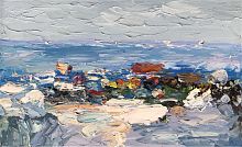 картина маслом цветы на море в Нижневартовске