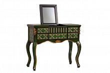 консоль с зеркалом la rochelle зелёная, золото в Нижневартовске