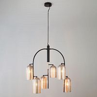 подвесная люстра eurosvet armony 70054/6 перламутровое золото в Нижневартовске