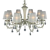 подвесная люстра omnilux oml-73203-08 белая в Нижневартовске