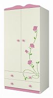 шкаф для одежды мебель-неман тедди розалия ш90-2д1 в Нижневартовске