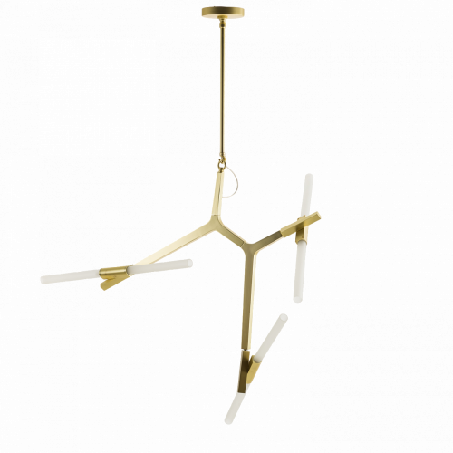 подвесной светильник agnes 6 ламп бронза в Нижневартовске