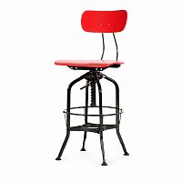 барный стул toledo wood красный в Нижневартовске