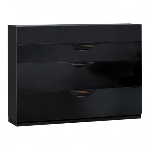 комод горизонтальный giggle черный в Нижневартовске