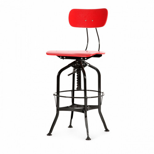 барный стул toledo wood красный в Нижневартовске