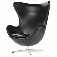 кресло egg черное в Нижневартовске