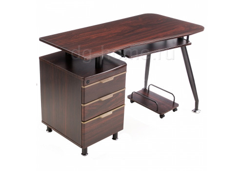 компьютерный стол erida коричневый в Нижневартовске