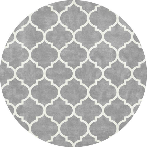 ковер trelli круглый 150x150 серый в Нижневартовске