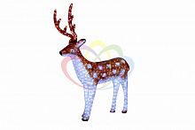 светодиодная фигура"олень папа" коричневый 145см в Нижневартовске