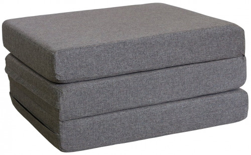 пуф шарм-дизайн матрас мобильный шаг 120 грей в Нижневартовске