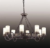 подвесная люстра odeon light mela 2690/8 белая в Нижневартовске