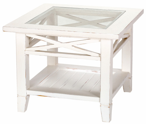 столик кофейный со стекл. верхом бретань белый в Нижневартовске
