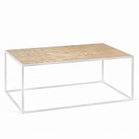 стол журнальный london white светлый дуб в Нижневартовске