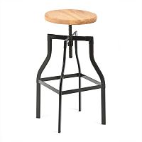 барный стул machinist серый в Нижневартовске