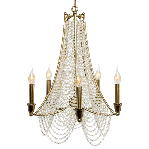 люстра «веддинг» 5 ламп хрусталь в Нижневартовске