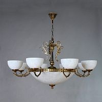 подвесная люстра ambiente seville 02140/8 pb белая в Нижневартовске