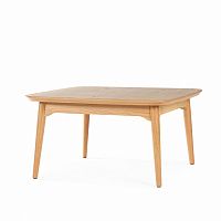 стол кофейный dad квадратный малый высота 40 светло-коричневый в Нижневартовске