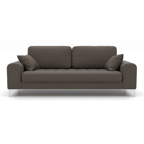 диван vittorio трехместный прямой темно-серый в Нижневартовске