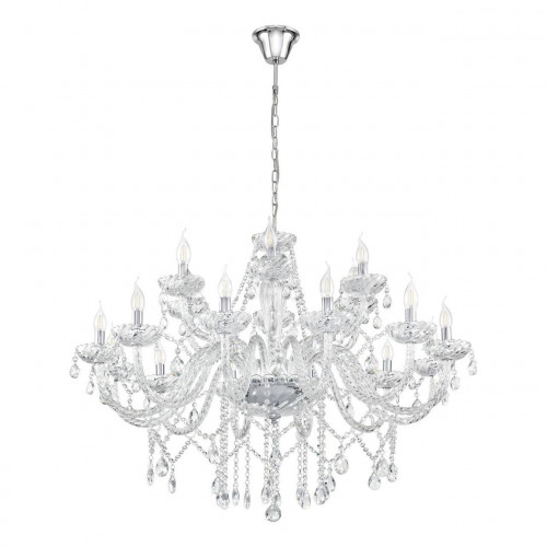 подвесная люстра eglo basilano 1 39103 прозрачная в Нижневартовске