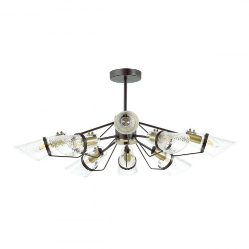 потолочная люстра lumion morgana 4404/8c коричневая в Нижневартовске