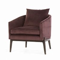 кресло copeland chair коричневое в Нижневартовске