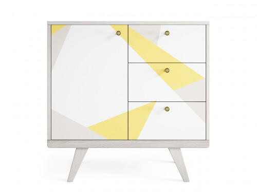 мини-комод thimon беленый дуб принт №028 в Нижневартовске