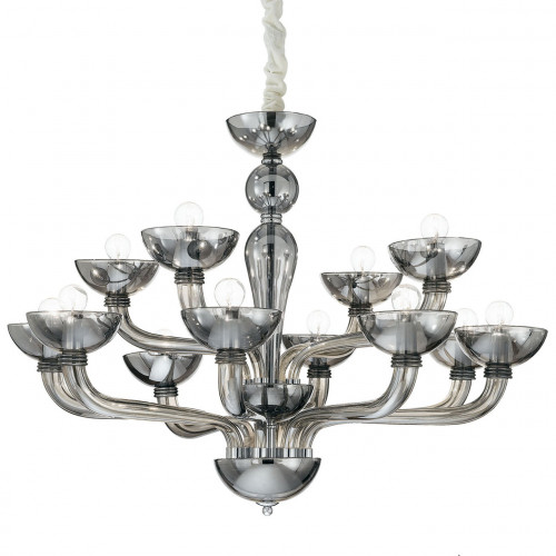 подвесная люстра ideal lux casanova sp12 fume в Нижневартовске