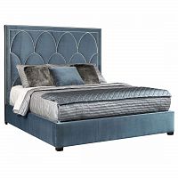 кровать двуспальная 180х200 голубая petals queen в Нижневартовске