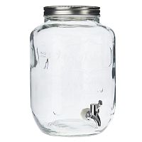 банка glass с крышкой и краном прозрачная в Нижневартовске