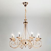 подвесная люстра eurosvet provence 22404/8 золото в Нижневартовске