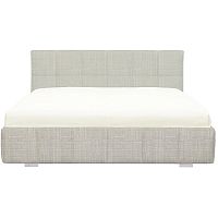 кровать двуспальная 180х200 светло-серая castell в Нижневартовске