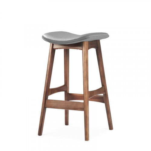 барный стул allegra высота 67 серый в Нижневартовске