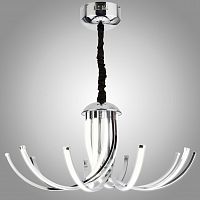 подвесная светодиодная люстра eurosvet irving 90047/10 хром в Нижневартовске