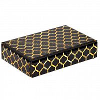 шкатулка золотистая 227х154х52 в Нижневартовске