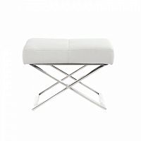 табурет aster x stool белая кожа класса премиум в Нижневартовске