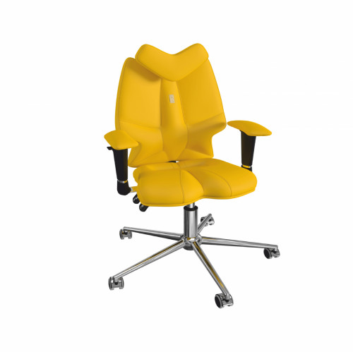 кресло эргономичное fly желтое в Нижневартовске