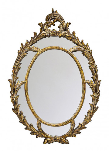 зеркало большое овальное золотое в резной раме визави в Нижневартовске