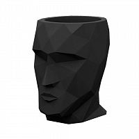 кашпо adan матовое черное 42см от vondom в Нижневартовске