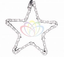 светодиодная фигура звездочка цвет желтый 30x28см в Нижневартовске