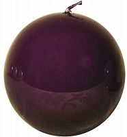 свеча-шар фиолетовая, 8 см в Нижневартовске