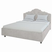 кровать двуспальная 180х200 светло-бежевая palace в Нижневартовске