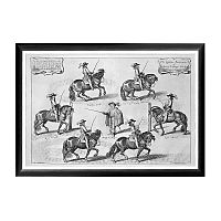 арт-постер «новейший метод конного искусства», гравюра 2 в Нижневартовске