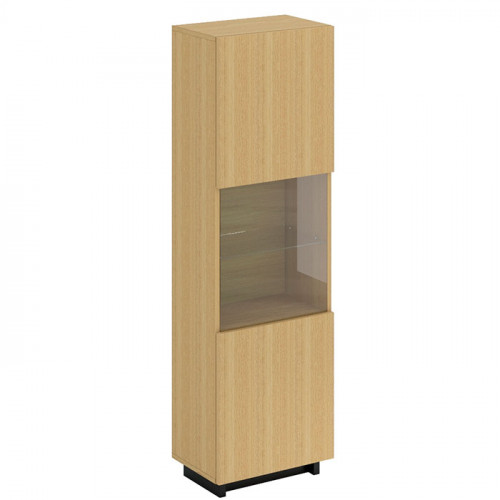 шкаф-витрина line бежевый в Нижневартовске