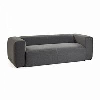 диван блок трехместный темно-серый от la forma (ex julia grup) в Нижневартовске