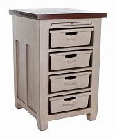 тумба на 4 ящика провинция белая в Нижневартовске