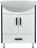тумба астра 60 doratiz 9911.004, напольная, белая, под умывальник уют 60 в Нижневартовске